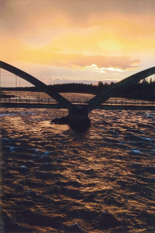 Lappland Fluß