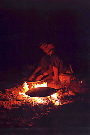 Brotbacken in der Wüste