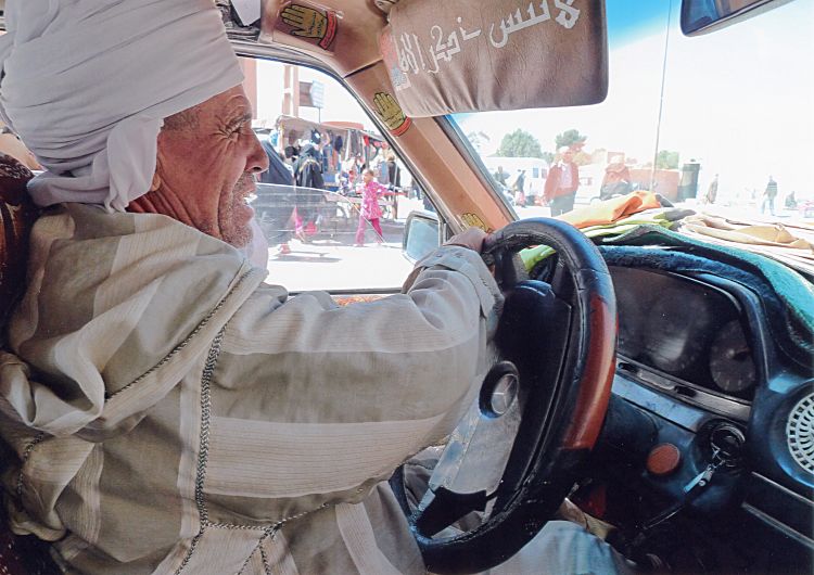 ...noch einmal 123W fahren ... mit einem wahnsinnigen Taxifahrer...